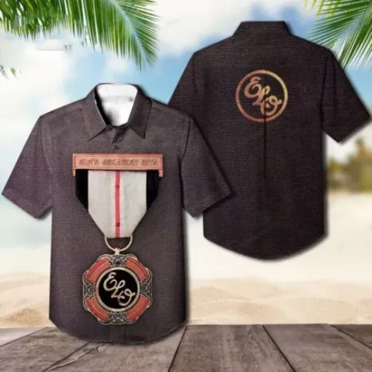 Low Price Electric Light Orchestra Elo’S Greatest Hits Album Hawaiian Shirt