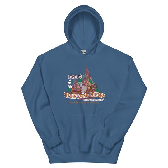 Discover Big Thunder Mountain Hoodie Disney Shirt Disney Railroad Disney Mountains Shirt