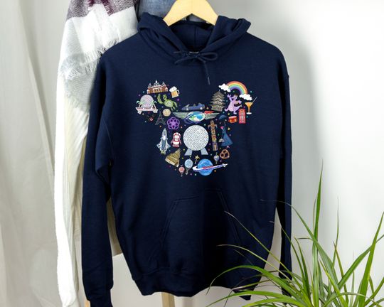 Discover Mickey Ears Disneyworld, Disney hoodie, Disneyland Hoodie For Family