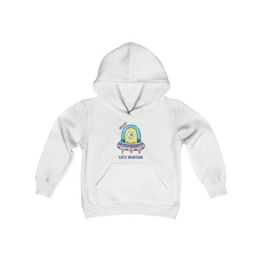 Discover Cute Invasion Youth Hoodie | Kids School Hoodie | Kids Gift Hoodie | Disney Hoodie