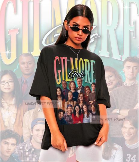 Discover Retro Gilmore Girls Shirt - Gilmore Girls Tshirt,Gilmore Girls T shirt,Gilmore Girls T-shirt