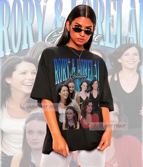 Discover Retro Rory and Lorelai Gilmore Shirt - Rory and Lorelai Tshirt,Rory and Lorelai T shirt