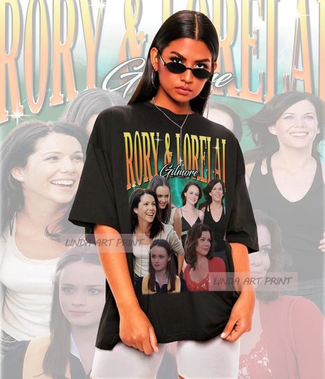 Discover Retro Rory and Lorelai Gilmore Shirt - Rory and Lorelai Tshirt,Rory and Lorelai T shirt