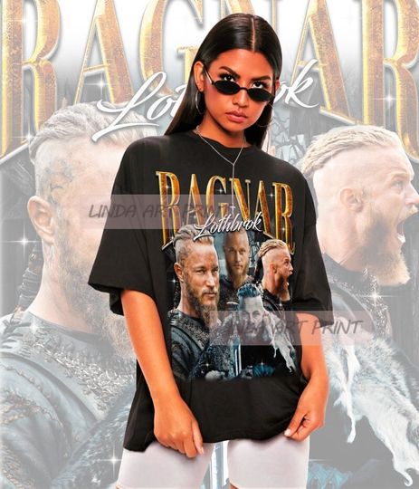 Discover Retro Ragnar Lothbrok Shirt - Ragnar Lothbrok Tshirt,Ragnar Lothbrok T-shirt,Ragnar Shirt,Ragnar Lothbrok T shirt,Ragnar Lodbrok Shirt