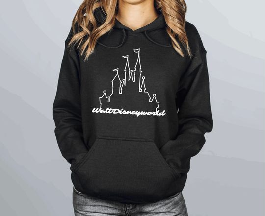 Discover Walt Disney world castle unisex hoodie, Disney hoodie, Disney fashion, Disney Hoodie