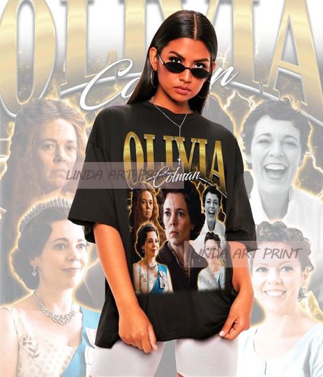 Discover Retro Olivia Colman Shirt - Olivia Colman Tshirt,Olivia Colman T-shirt,Olivia Colman T shirt