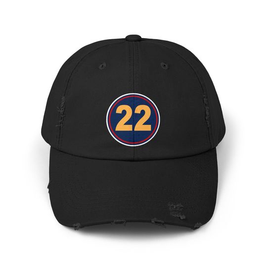 Discover Number 22 Unisex Distressed Cap | WNBA, Distressed Hat, Fathers Day Gift, Girls Basketball Tee, Womens Basketball, Womens Sports, Bday Gifts