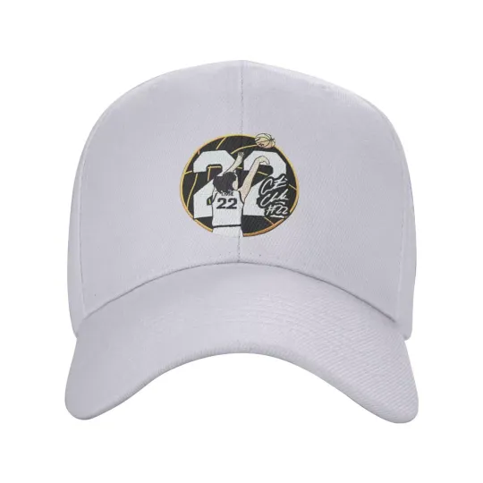 Caitlin Clark #22 Iowa LOGO  Print Unisex  Baseball Hat