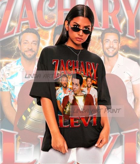 Discover Retro Zachary Levi Shirt - Zachary Levi Tshirt,Zachary Levi Merch,Zachary Levi T shirt