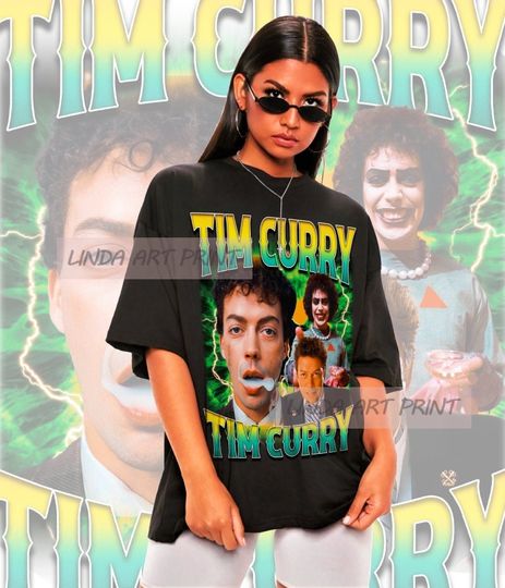 Discover Retro Tim Curry Shirt - Tim Curry Tshirt,Tim Curry T-shirt