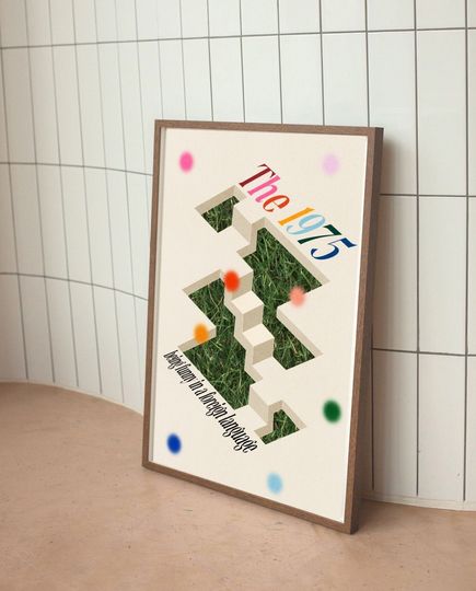 The 1975 Poster | Matty Healy Print | Poster | Aesthetic Print