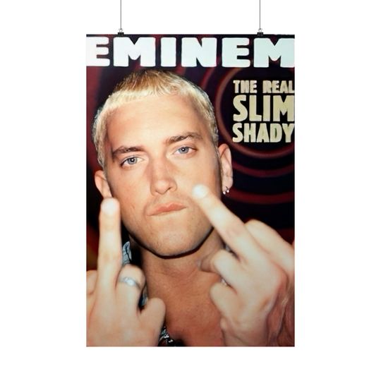 Eminem - Poster | Rap Poster, Hip-Hop Poster