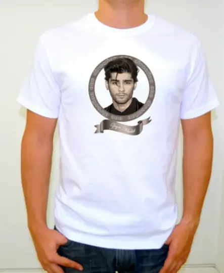 Discover ONE DIRECTION ZAYN MALIK WHITE T-SHIRT