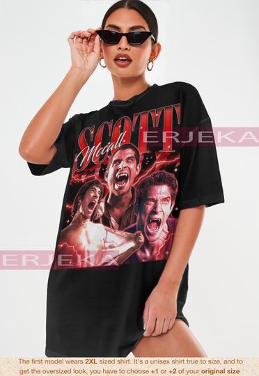 Discover SCOTT MCCALL Vintage Shirt, Scott Mccall Homage Tshirt, Scott Mccall Fan Tees