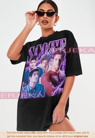 Discover SCOTT MCCALL Vintage Shirt, Scott Mccall Homage Tshirt, Scott Mccall Fan Tees