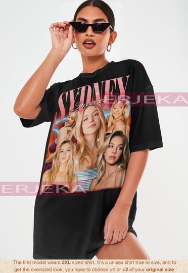 Discover SYDNEY SWEENEY Vintage Shirt, Sydney Sweeney Homage Tshirt, Sydney Sweeney Fan Tees, Sydney Sweeney Retro 90s , Sydney Sweeney Merch