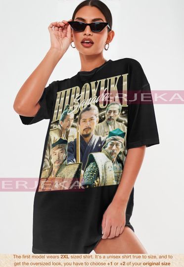 Discover HIROYUKI SANADA Shirt, Hiroyuki Sanada Vintage Shirt, Hiroyuki Sanada Retro 90s Tshirt, Hiroyuki Sanada Bootleg Tee