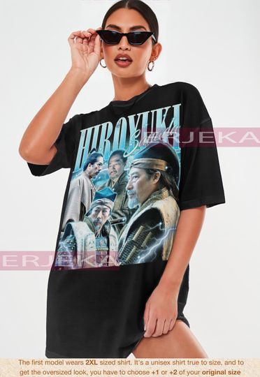HIROYUKI SANADA Shirt, Hiroyuki Sanada Vintage Shirt, Hiroyuki Sanada Retro 90s Tshirt, Hiroyuki Sanada Bootleg Tee