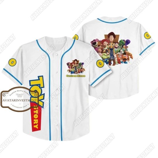 Discover Personalized Toy Story Baseball Jersey, Toy Story Jersey, Toy Story  Baseball Jersey