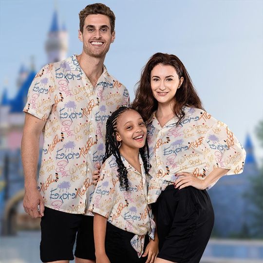 Discover Animated Honey Bear And Friends Family Hawaii Shirt, Bear And Friends Characters