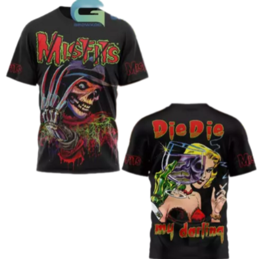 Misfits My Darling Fan 3D T-Shirt Short Sleeve