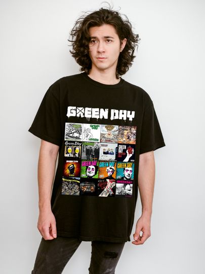 Green Day Album Cover Shirt Green Day Fan Shirt Gift for Music Lover Band Tee Green Day Concert Shirt Vintage Green Day Tee 90s Rock