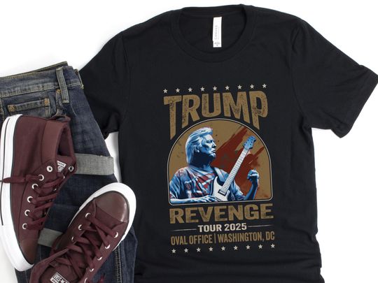 Discover Trump Revenge Tour Vintage Concert Shirt, Trump Political T-Shirt, Republican Gift Tee, Patriotic T-shirt, Trump 2024, Conservative Gift