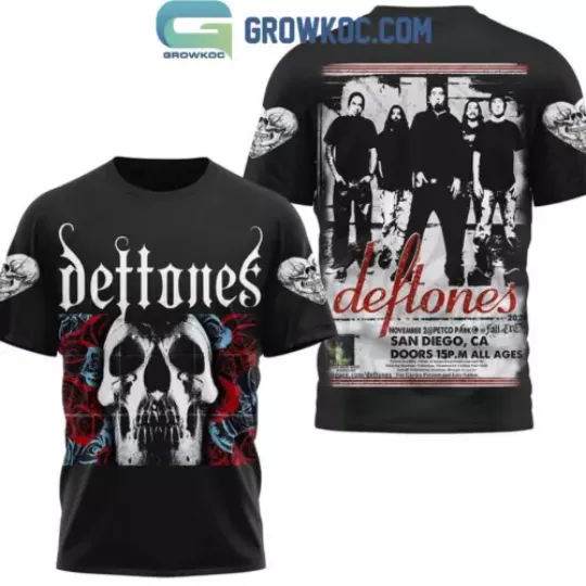 Deftone 2024 Concert In San Diego T-Shirt
