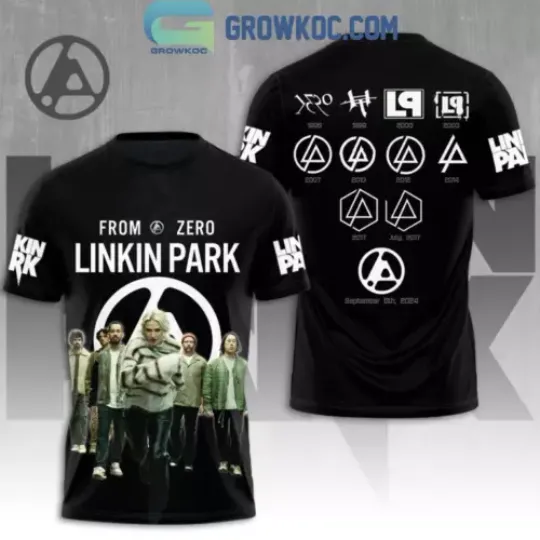Linkin Park From Zero To All Logo 2024 T-Shirt