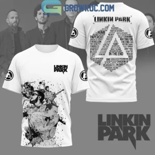 Linkin Park All The Song Title Of All Time 2024 T-Shirt
