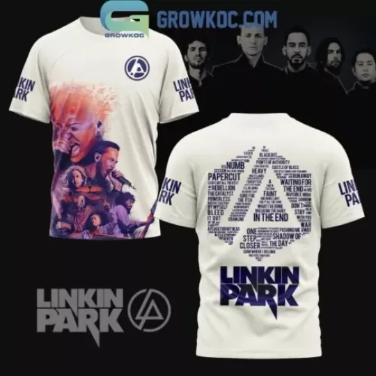 Linkin Park In The End Papercut Numb Songs 2024 T-Shirt