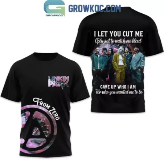 Linkin Park I Let You Cut Me Open Just To Watch Me Bleed T-Shirt