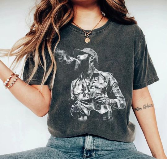 Discover Comfort Colors Post Malone Shirt, Cowboy Post Shirt, Country Shirt, Western Graphic Tee, Concert Shirt, Had Some Help Shirt, Posty Tee