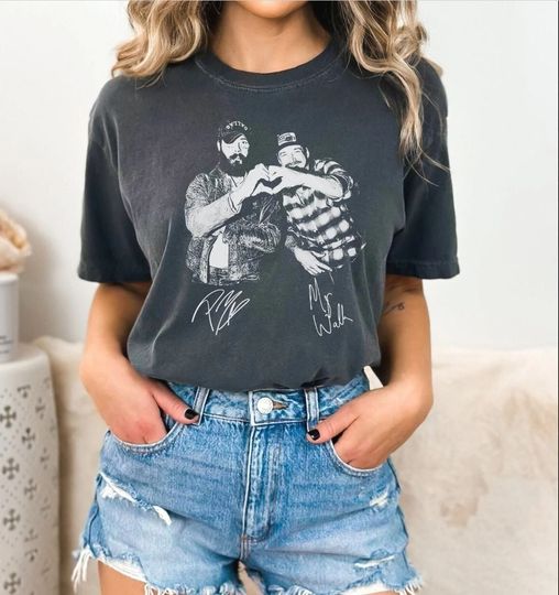 I Had Some Help Shirt, Post and Morgan Shirt, Country Shirt, Post Malone Shirt, Concert Shirt, Festival Shirt, Wallen Shirt, Summer 2024 Tee