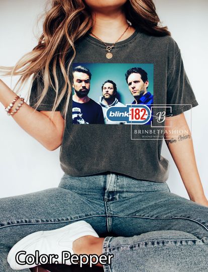 Retro B182 T-Shirt, B182 Rock Shirt, B182 Shirt, B182 Band Shirt, Vintage Band Shirt, Comfort Colors Shirt, Oversize Tee