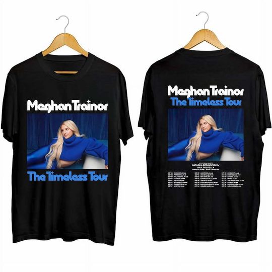 Discover Meghan Trainor The Timeless Tour 2024 Shirt, Meghan Trainor Fan Shirt, Meghan Trainor 2024 Concert Shirt, Meghan Trainor Merch, Meghan Shirt