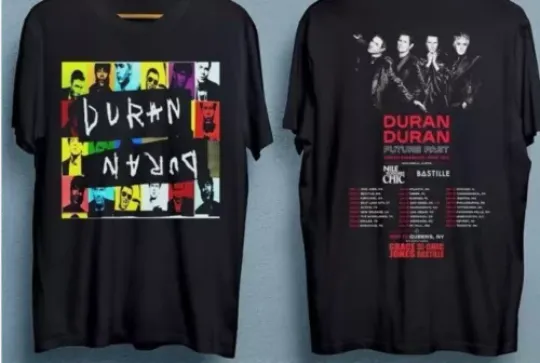 Discover Vintage Duran Duran 2 Sides Shirt, Duran Duran Tour Shirt