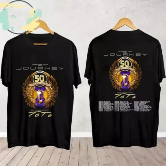 Discover Journey Freedom Tour 2024 With Toto T shirt