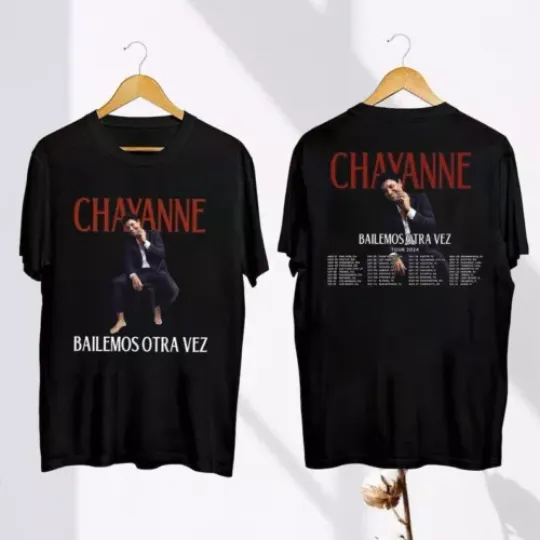 Discover Chayanne Bailemos Otra Vez Tour 2024 Shirt, Chayanne 2024 Concert, Concert Shirt