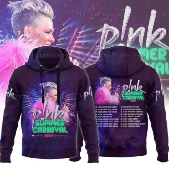 Discover Pink Singer 2024 World Tour 3D Hoodieswiftie Shirt Classic, Trendy Hoodie