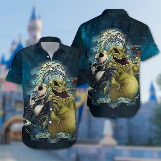 Discover Jack Skellington Hawaiian Shirt, A Nightmare Before Christmas Hawaii Shirt