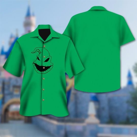 Discover Oogie Boogie Halloween Costume Hawaii Shirt, The Nightmare Before Christmas Hawaiian Shirt