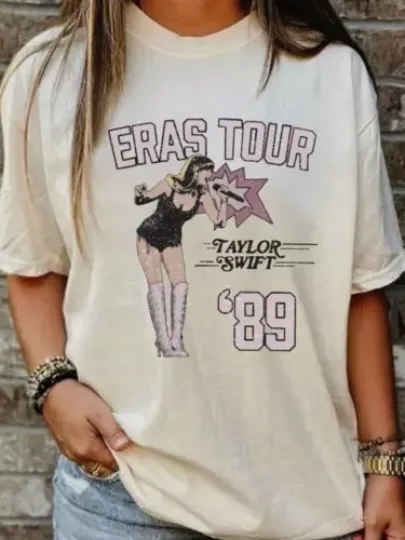Discover Eras Tour 89 Merch Shirt taylor version Gift For Kids and Adult Sizes Swift Taylor Tee