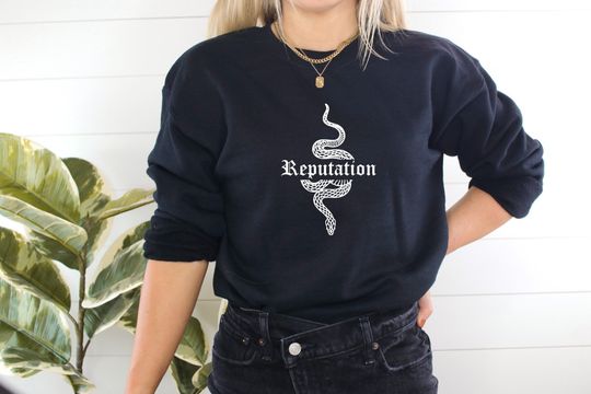 Reputation Snake Shirt, Reputation Snake Sweatshirt, Reputation Merch Gift, Rep Snake Shirt, Reputation Merch Hoodie, Concert Shirt