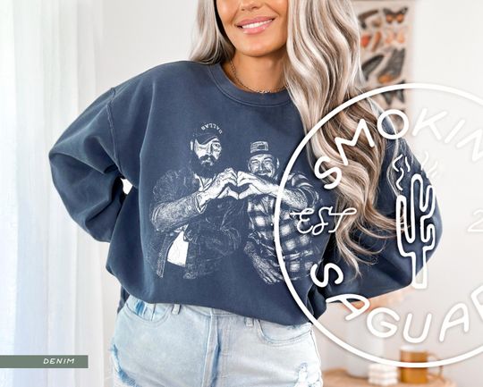 Post & Morgan Crewneck - Post Malone Sweatshirt, Western Graphic Sweatshirt, Had Some Help, Posty Tee, Posty Crewneck, Posty Sweater
