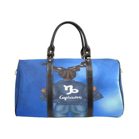Capricorn Gift - Capricorn Girl - Capricorn Birthday - Gift for Capricorn Woman - Capricorn Bag - Travel Bag - Duffle Bag - Weekender Bag