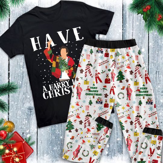 Discover Have Youself a Harry Christmas Pajamas Set, Harry Family Pajamas, Family Christmas Pajamas Set.