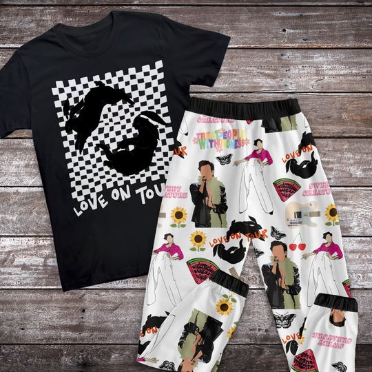 Discover Love On Tour Pajamas Set, Family Pajamas, Family Christmas Pajamas Set.