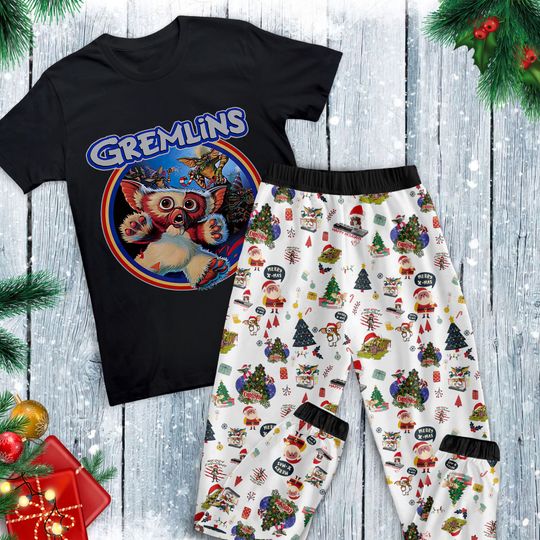 Discover Gremlins Holiday Pajamas Set, Gremlins Family Pajamas,Gremlins Family Christmas Pajamas Set.