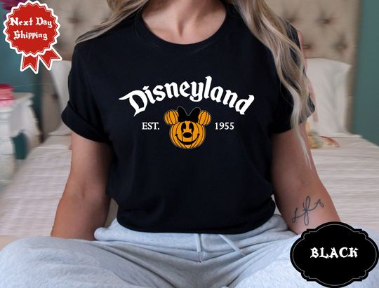 Discover Retro Disneyland Est 1955 Mickey Mouse Halloween shirt,Disney Halloween T-shirt